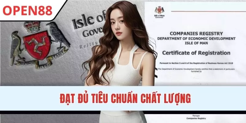 Đáp ứng đủ các tiêu chuẩn về sản phẩm, dịch vụ